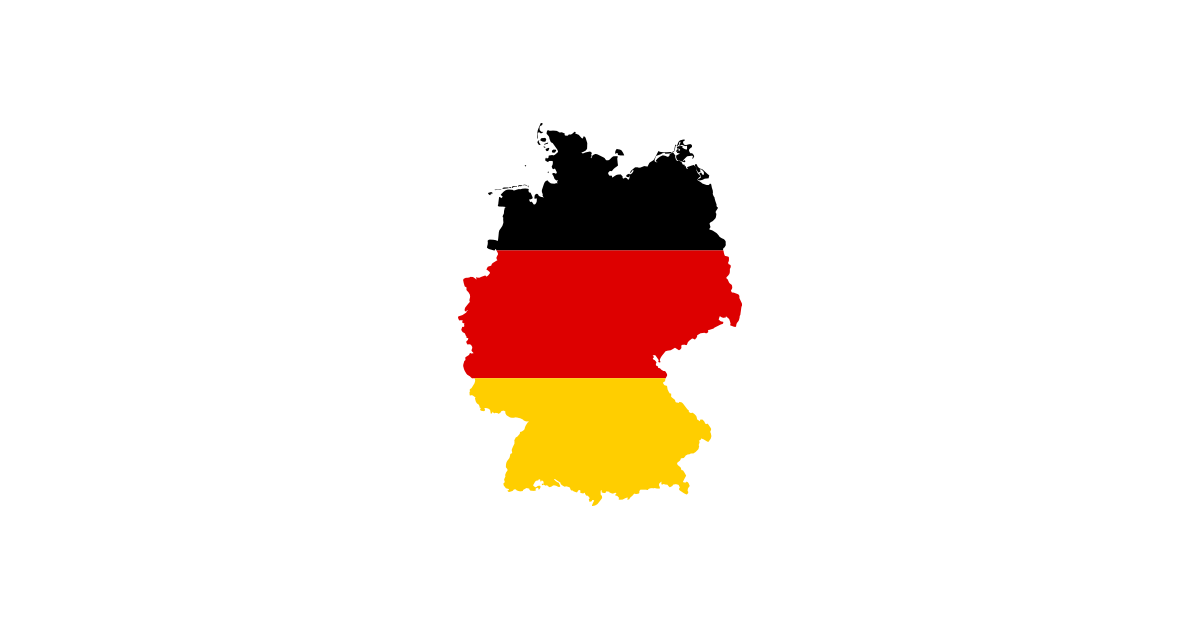 Germany Flag Map – Vector and Transparent PNG | The Graphic Cave
