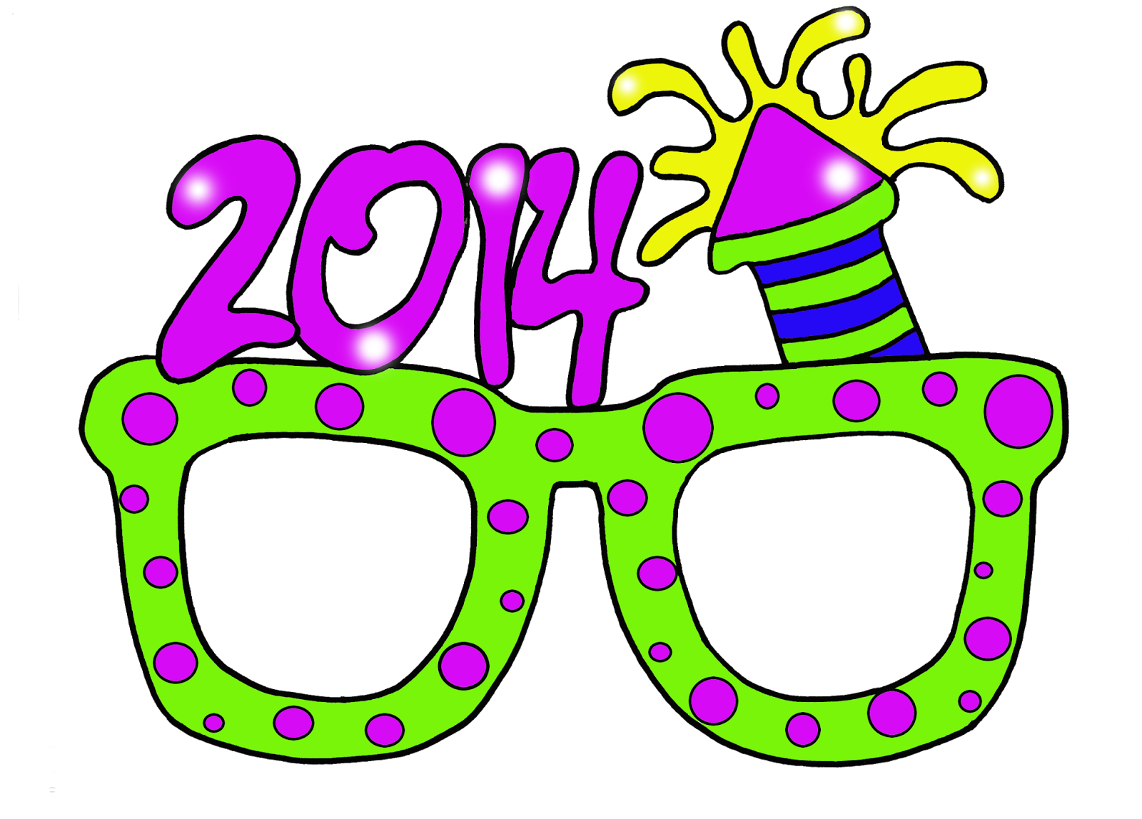 Granny Goes to School: Photo Booth 2014 Glasses - Freebie ...