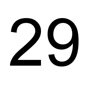 Fotos Do Numero 29 - ClipArt Best