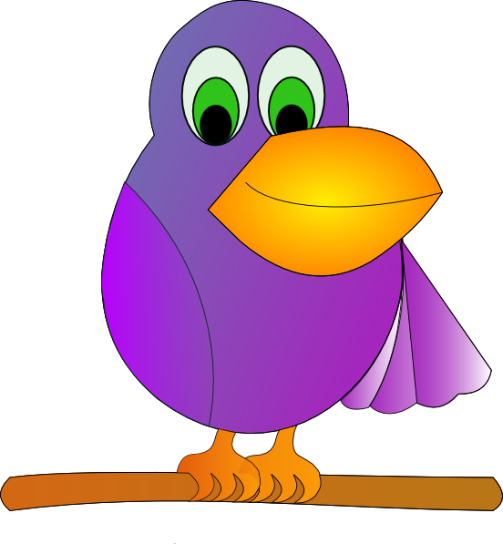 Mr Parrot clip art Free Vector