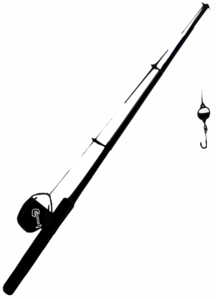 Fishing Pole Vector - Free Clipart Images