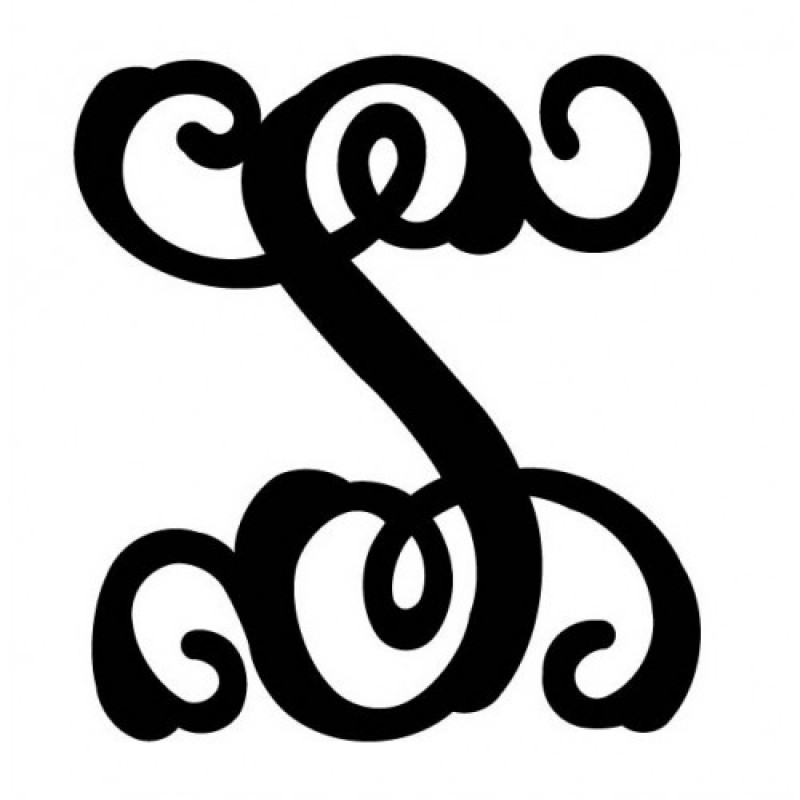 Pics For > Letter S Monogram
