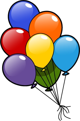 Birthday Balloons Cartoon - ClipArt Best