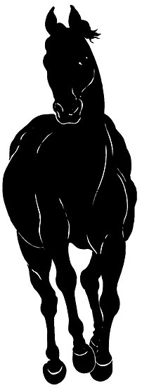Black Horse logo" by Richard Lichtenstein | Redbubble
