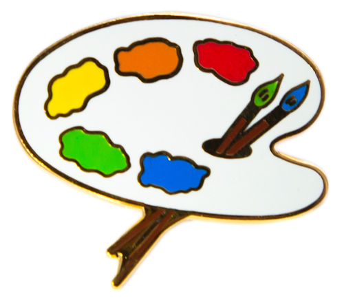 Picture Of A Paint Palette