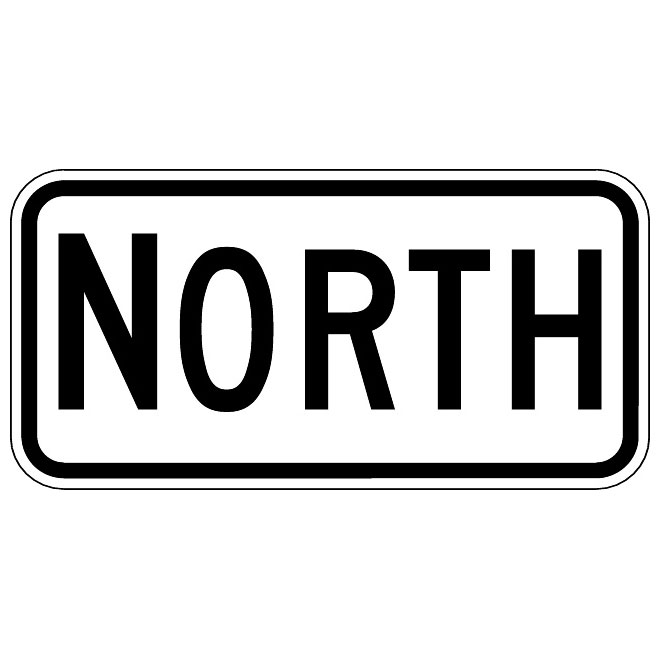 NORTH SIGN VECTOR - Download at Vectorportal