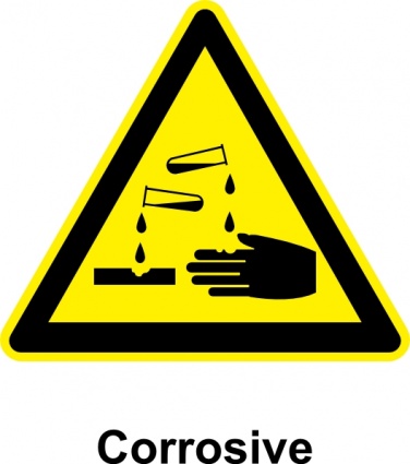 Sign Corrosive clip art - Download free Other vectors