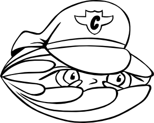 Clam Security Guard 2 Clip Art - vector clip art ...