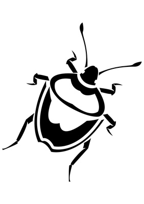 Shield Bug Tattoo Insect Clipart | Just Free Image Download