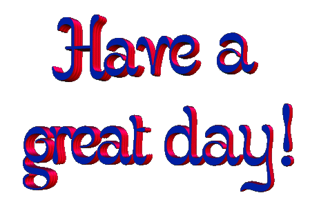Have a good day clipart