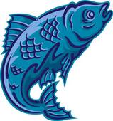 Jumping fish clipart - ClipartFox