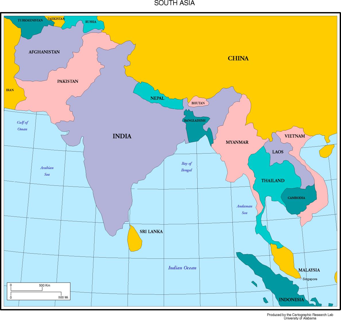 Maps of Asia, page 2