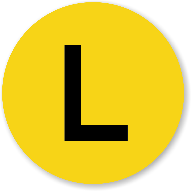Military Chemical L Lewisite Blister Agent Hazard Symbol Signs ...