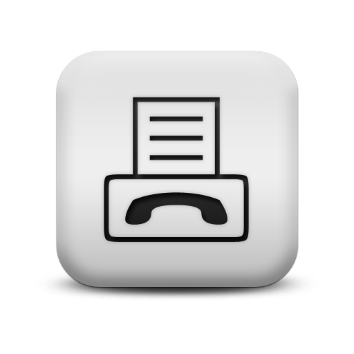 Clipart fax symbol