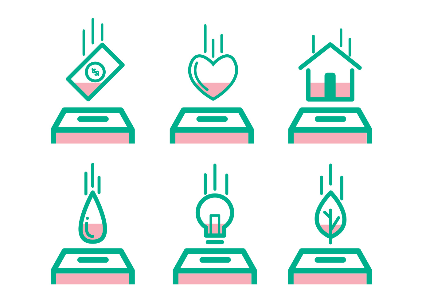 Paid Stamps Free Vector - Download Free Vector Art, Stock Graphics ...