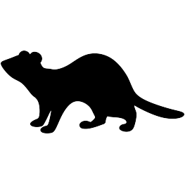 New Silhouette Clip Art: Ferret, Fire Hydrant, and More