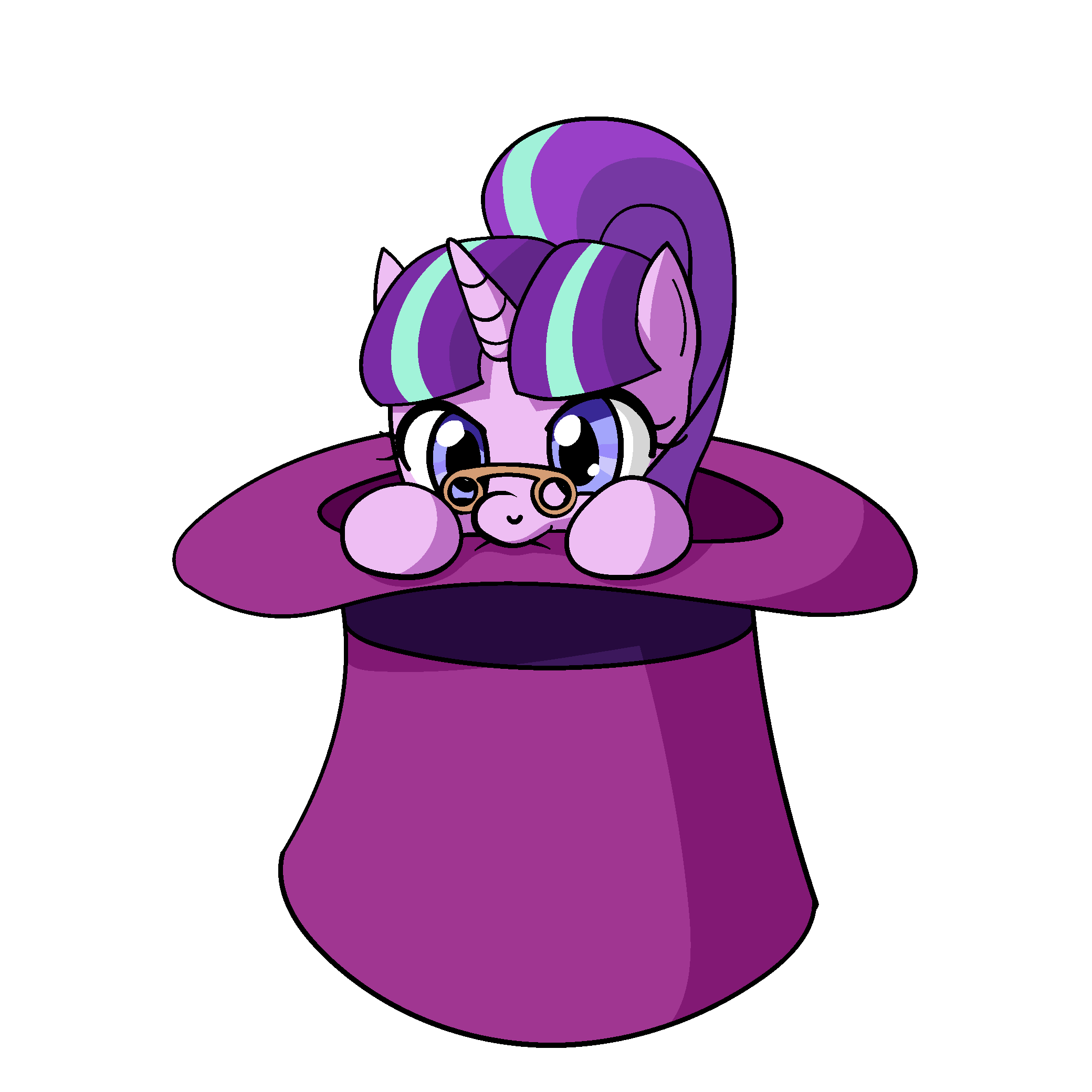 Twilight in a top hat by FantasyBlade on DeviantArt
