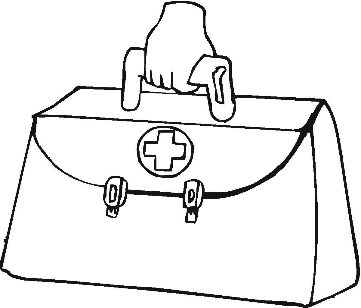 Coloring Pages Of Doctors Tools | Coloring Pages