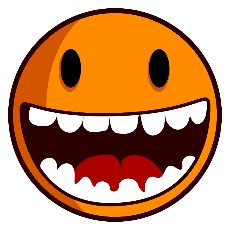 Crazy Happy Face | Free Download Clip Art | Free Clip Art | on ...