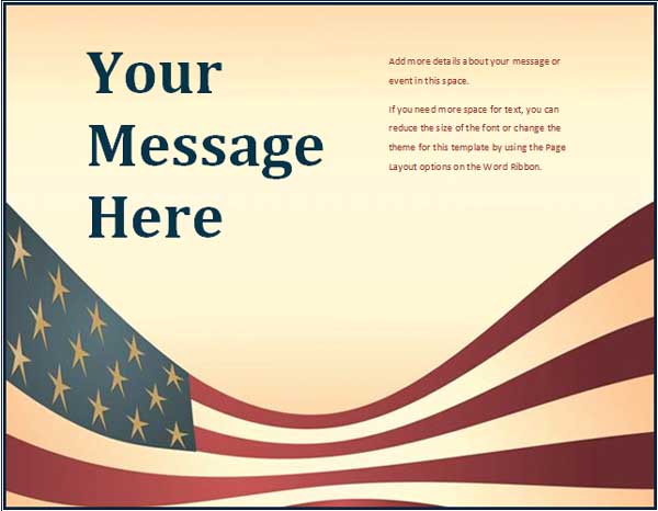 Free Microsoft Word Flyer Templates - Free Online Flyers