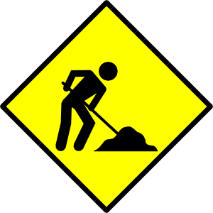 Under Construction clip art - vector clip art online, royalty free ...