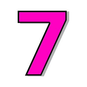 Number 7 Clipart | Free Download Clip Art | Free Clip Art | on ...