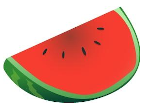 Free watermelon clipart