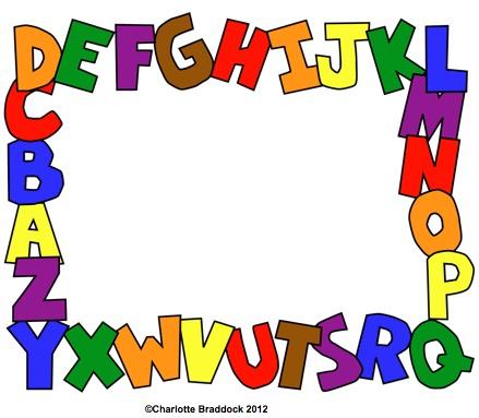 47+ Abc Blocks Border Clipart