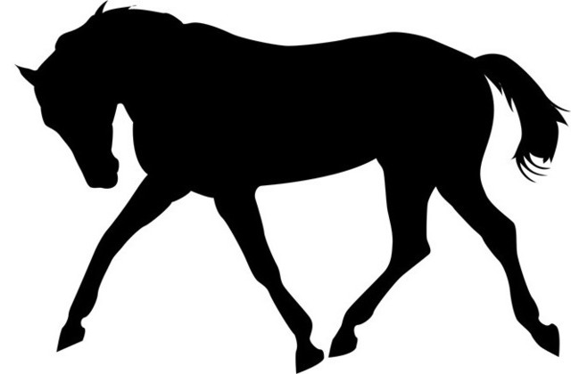 Bucking Horse Stencil - Farmhouse - Wall Stencils - by Stencil Ease