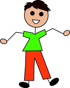 Cartoon clipart boy