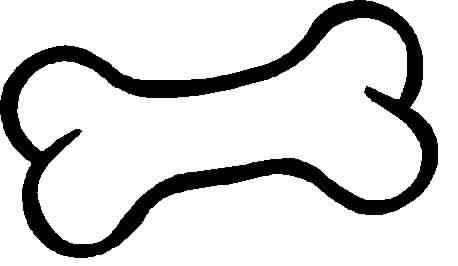 Clipart dog bone