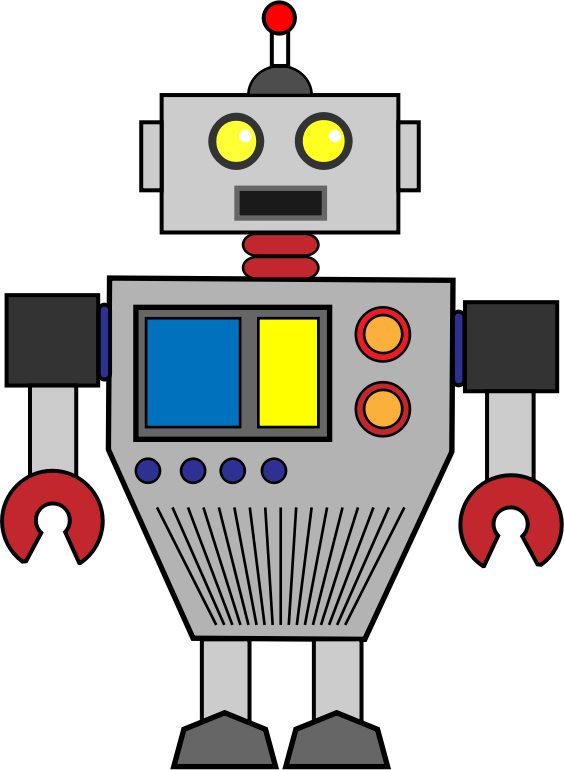 Robot Clip Art Free - Free Clipart Images
