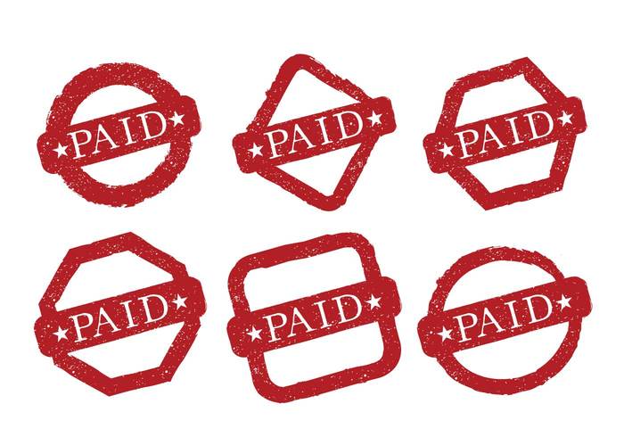 Grungy Paid Stamp Vectors - Download Free Vector Art, Stock ...