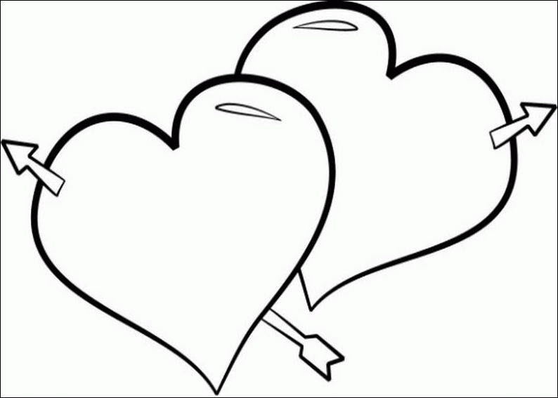 Hearts Drawings - ClipArt Best
