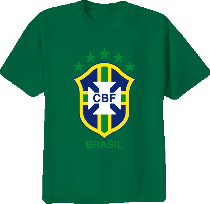 Brazil Soccer Logo T Shirt