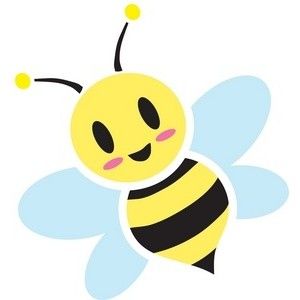 Cartoon, Honey bees and Sweet
