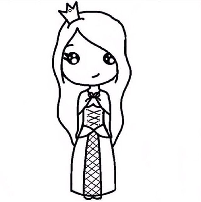 Blank Chibi Template From Instagramart4search.com | art4search.com