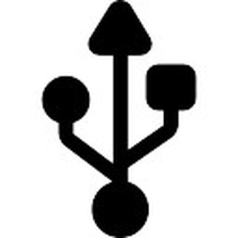 Usb connection via laptop computer Icons | Free Download