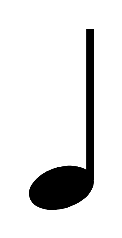 What does an eighth note symbol look like? How can you distinguish ...