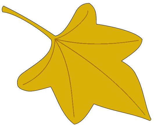 Yellow Autumn Leaves Clip Art – Clipart Free Download