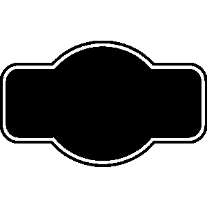 Sign shapes clip art