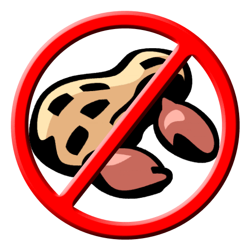 No Peanuts Clipart