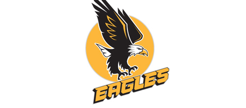 30 Ultra Powerful Designs of Eagle Logo | Naldz Graphics