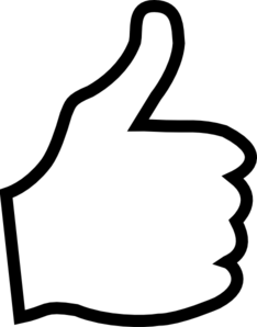 Clip art thumbs up