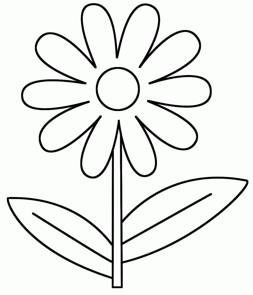 Coloring: Coloring Flower