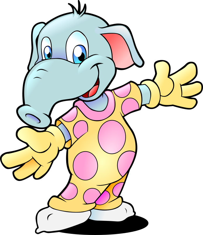 Pajamas clip art free clipart images