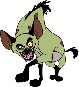 Lion king hyena clipart