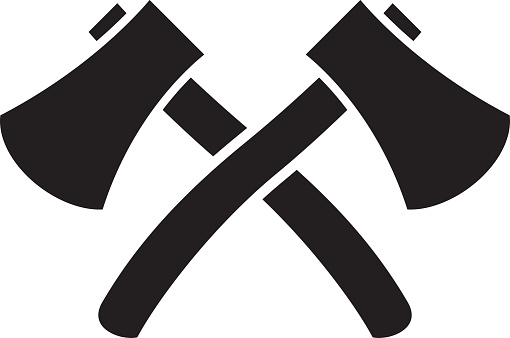 Crossed Axes Clip Art, Vector Images & Illustrations