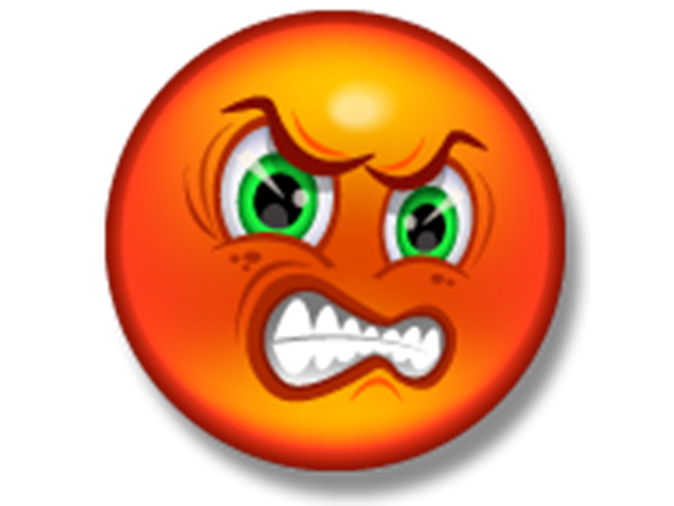 Angry cartoon faces clip art