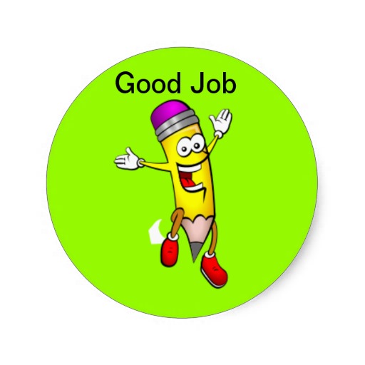 Good job sticker clipart